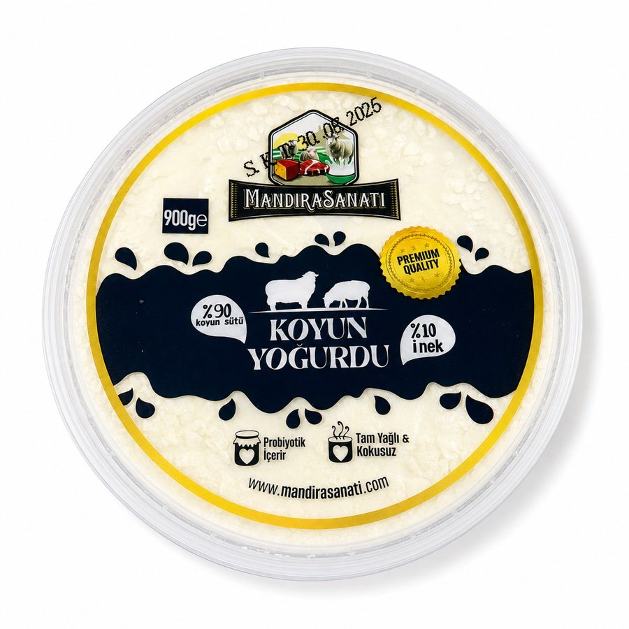 Mandıra Sanatı koyun yoğurdu 900 gram