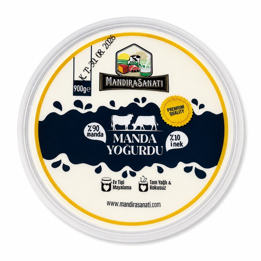 Mandıra Sanatı manda yoğurdu 900 gram